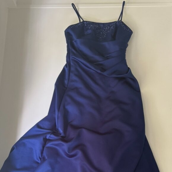 David Bridal Blue Dress size(14) - Picture 1 of 2